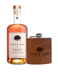 Noble Oak Double Oak Bourbon with Flask, , main_image