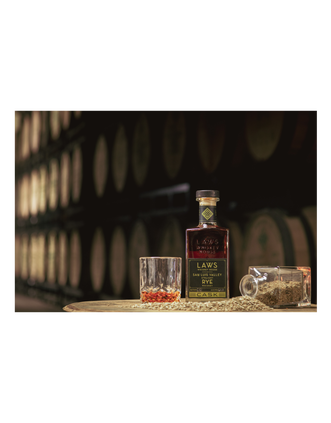 Laws San Luis Valley Straight Rye Cask Strength - Lifestyle