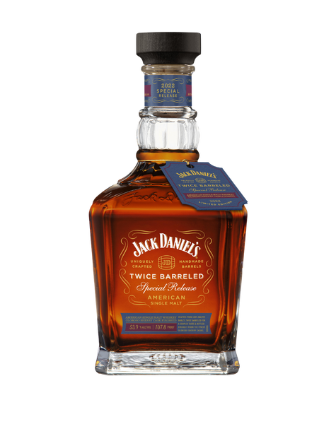 Jack Daniel's Twice Barreled 2022 Special Release: American Single Malt Whiskey Finished in Oloroso Sherry Casks, , main_image