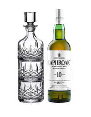 Laphroaig 10 Year Old with Markham by Waterford Stacking Decanter & Tumbler Set, , main_image