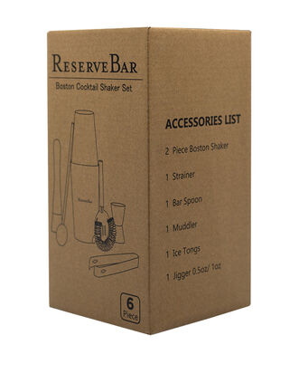 ReserveBar Premium Boston Shaker Set, , main_image_2