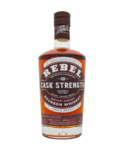 Rebel Cask Strength Bourbon Single Barrel Select S1B23, , main_image