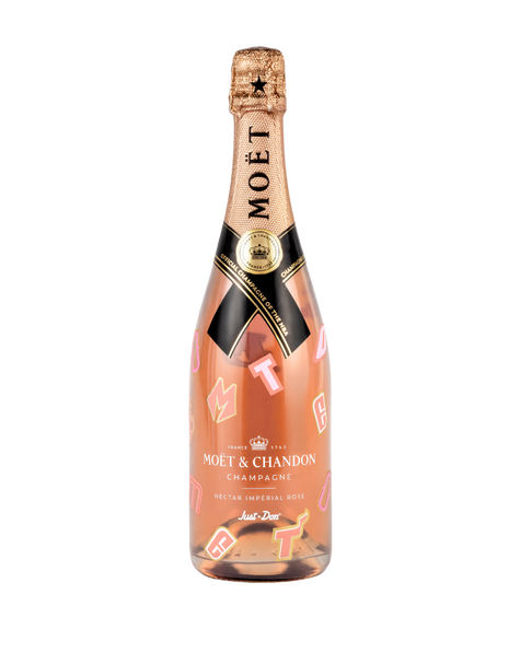 Moët & Chandon Nectar Imperial Rosé X NBA Collection by Just Don Limited Edition Bottle, , main_image