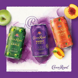 Crown Royal Peach Tea Canadian Whisky Cocktail - Attributes