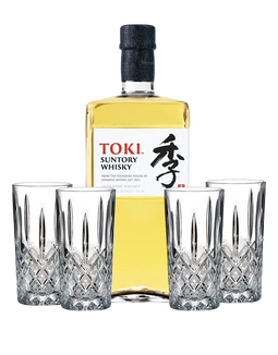 Suntory Whisky Toki Japanese Whisky with Waterford Markham Hiball Set, , main_image
