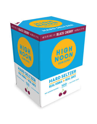 High Noon Black Cherry Hard Seltzer - Main