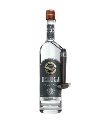 Beluga Gold Line Vodka in Leather Gift Pack, , main_image_2