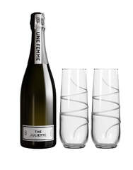 Une Femme the Juliette with Rolf Glass Twist Stemless Flute, , main_image