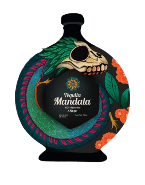Tequila Mandala Añejo Dia De Muertos 2022 Limited Edition, , main_image