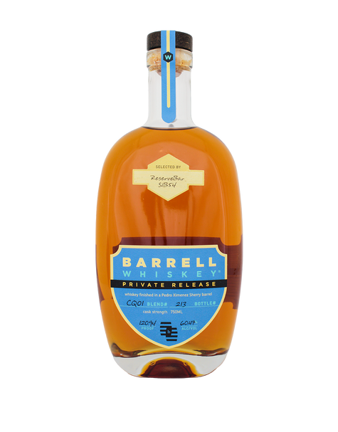Barrell Craft Spirits Private Release PX Sherry Cask Finish S1B54, , main_image