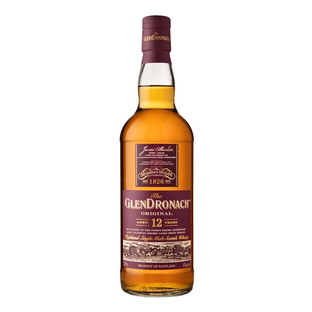 The GlenDronach Single Malt Scotch Whisky Original Aged 12 Years - Main