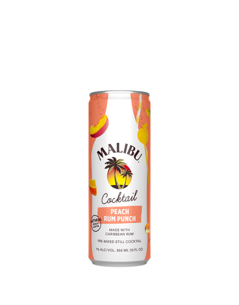 Malibu® Peach Rum Punch Cocktail, , main_image