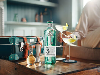 Globe-Trotter X No.3 London Dry Gin Unrivalled Martini Case - Attributes