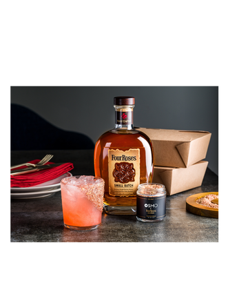Four Roses Small Batch & Osmo Toasted Vanilla Bourbon Salt Kit, , lifestyle_image