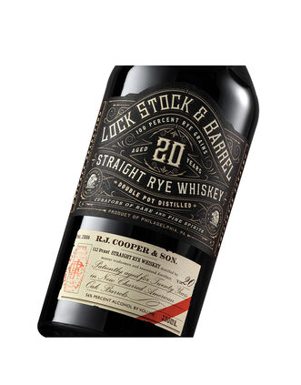 Lock Stock Barrel 20 Year Straight Rye Whiskey - Attributes