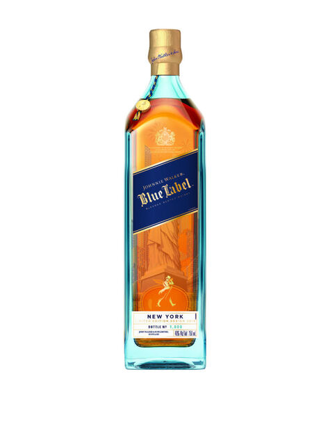 Johnnie Walker Blue Label Blended Scotch Whisky, New York Edition - Main