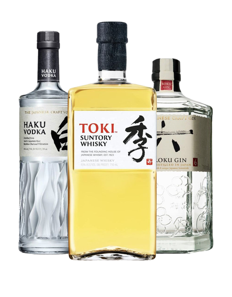 Suntory Whisky Toki with Haku Vodka and Roku Gin - Main