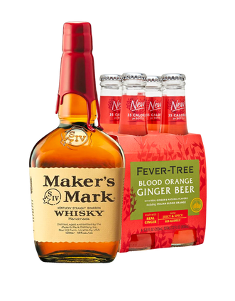 Maker's Mark Kentucky Straight Bourbon Whisky with Fever-Tree Blood Orange Ginger Beer, , main_image_2