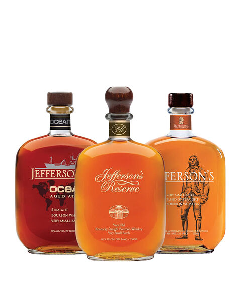 Jefferson's Bourbon 3-Bottle Gift Set - Main