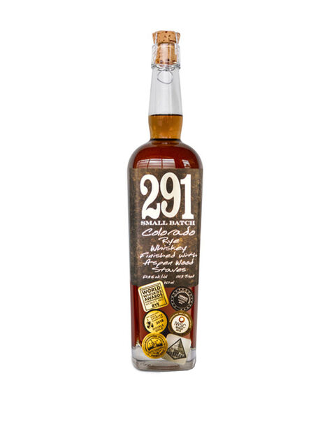 291 Colorado Rye Whiskey, Finished with Aspen Wood Staves, Small Batch - Main
