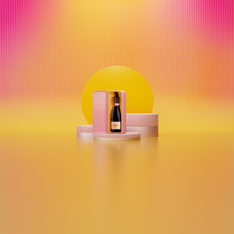 Veuve Clicquot Rosé Fridge Gift Box - Lifestyle