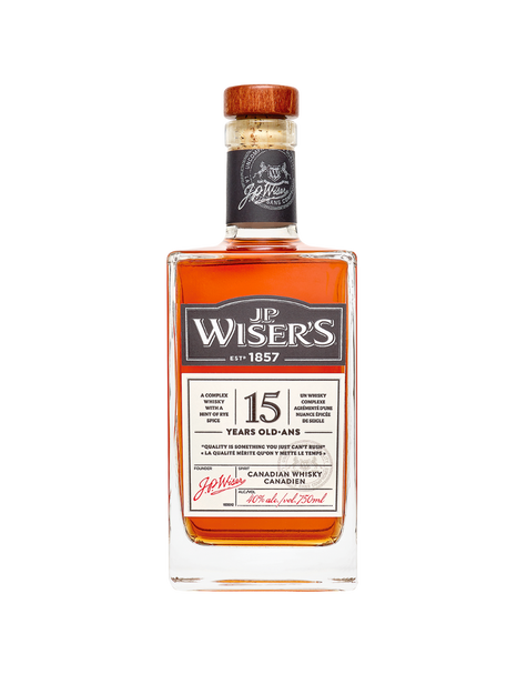 J.P. Wiser's 15 Year Old Canadian Whisky, , main_image