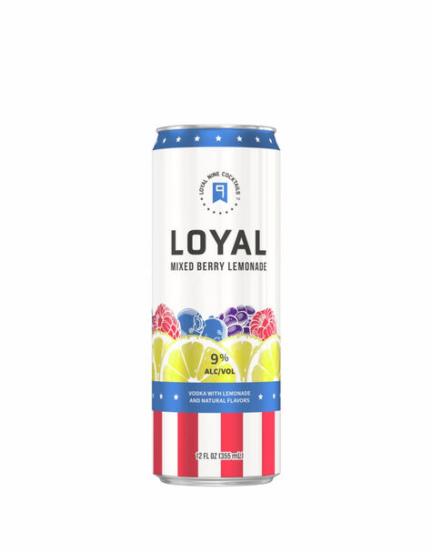 Loyal 9 Mixed Berry Lemonade Cocktail - Main