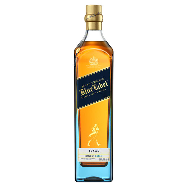 Johnnie Walker Blue Label Blended Scotch Whisky, Texas Edition - Main