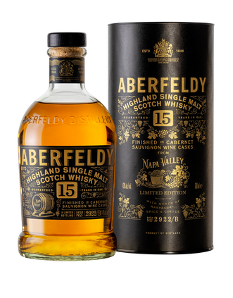 Aberfeldy 15-Year-Old Limited Edition Single Malt Scotch Whisky Finished in Napa Valley Cabernet Sauvignon Casks, , main_image_2