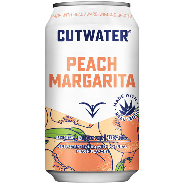 Cutwater Peach Margarita Can - Main