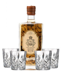 HH Bespoke Rum with Markham Marquis by Waterford Double Old Fashioned Glasses, , main_image