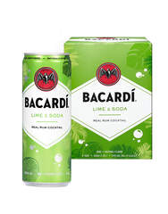 Bacardí Lime and Soda Cocktail, , main_image