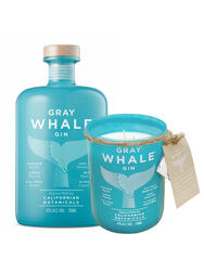 Gray Whale Gin & Soy Candle Gift Set, , main_image