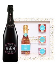 Luc Belaire Rare Rosé with Sugarfina Pop The Champagne Candy Gift Set, , main_image