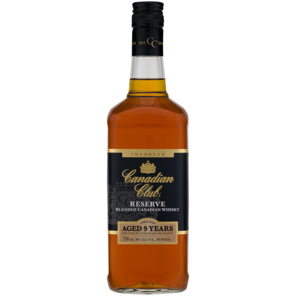 Canadian Club 9 Year Old Reserve Canadian Whisky, , main_image