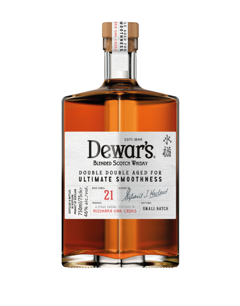 Dewar's Double Double 21 Year Old Mizunara Scotch Whisky - Main