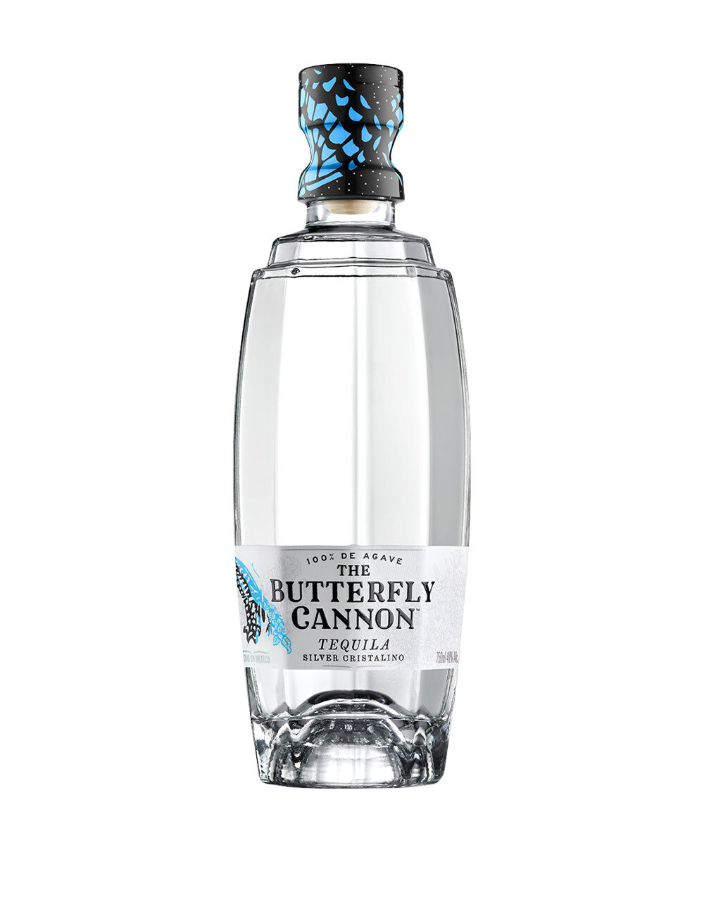 Butterfly Cannon Silver Cristalino Tequila, , main_image