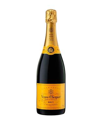 Veuve Clicquot Yellow Label "Happy Holidays 2022" Engraved Bottle, , main_image