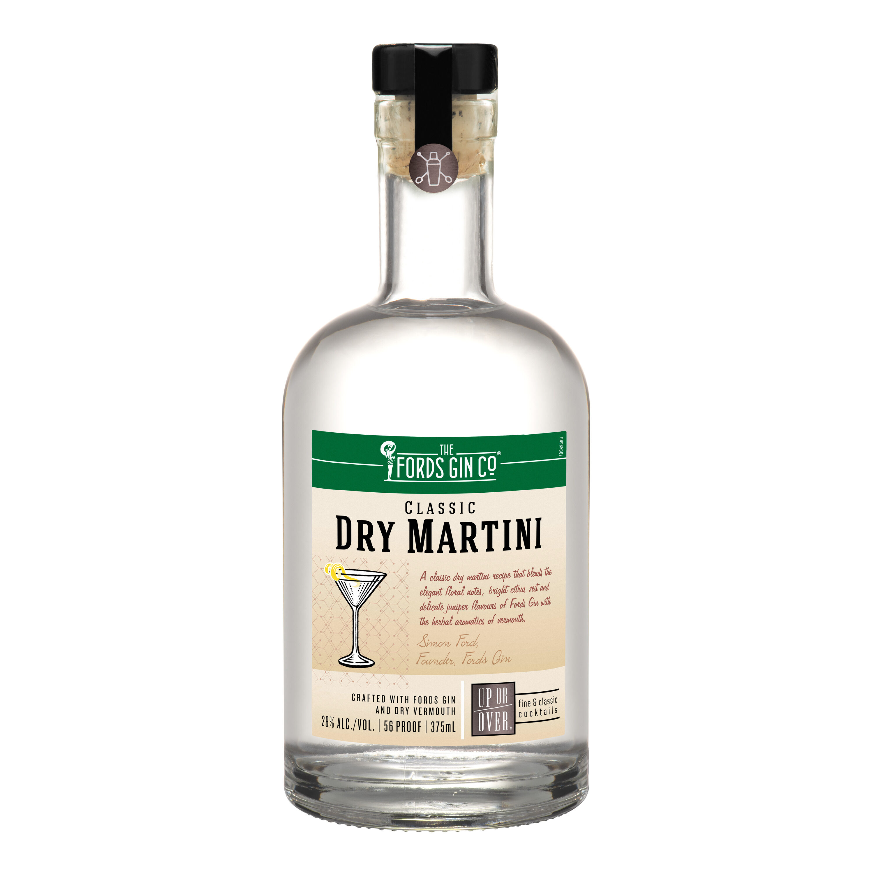 Up or Over: Fords Gin Classic Dry Martini, , main_image