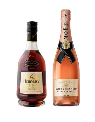 Hennessy V.S.O.P Privilège and Moët & Chandon Nectar Impérial Rosé, , main_image