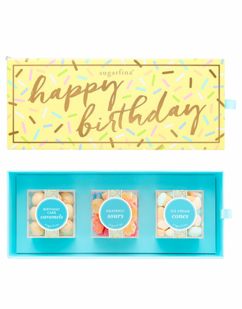 Sugarfina "Happy Birthday" 3pc Candy Bento Box - Main