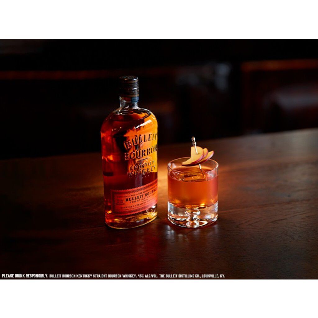 Bulleit Bourbon Whiskey with Two Branded Ceramic Mugs, , product_attribute_image