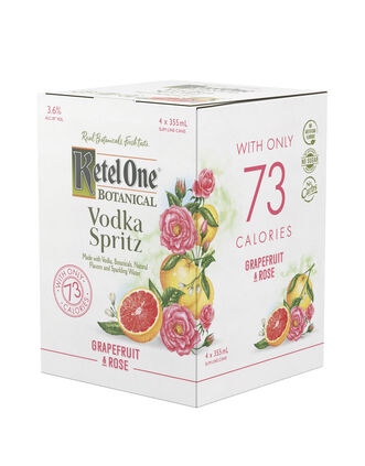 Ketel One Botanical Vodka Spritz Grapefruit & Rose, , main_image_2