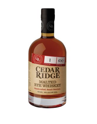 Cedar Ridge Malted Rye Whiskey, , main_image