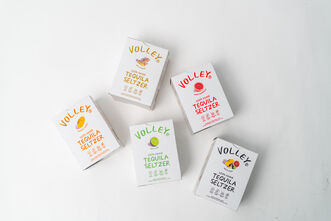Volley Spicy Ginger Tequila Seltzer - Lifestyle