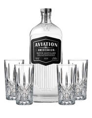 Aviation American Gin with Waterford Markham HiBall Set, , main_image