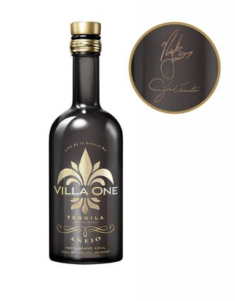 Villa One Añejo Tequila with Engraved Signatures - Main
