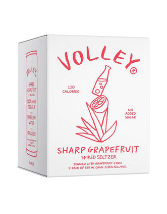 Volley Sharp Grapefruit Tequila Seltzer, , main_image