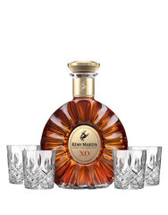 Rémy Martin XO with 4 Markham Marquis by Waterford Double Old Fashioned Glasses, , main_image