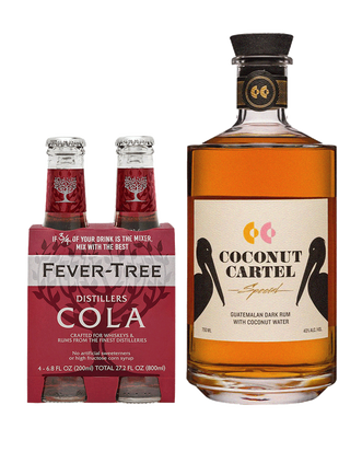 Coconut Cartel Special Añejo Rum with Fever Tree Distiller's Cola - Main